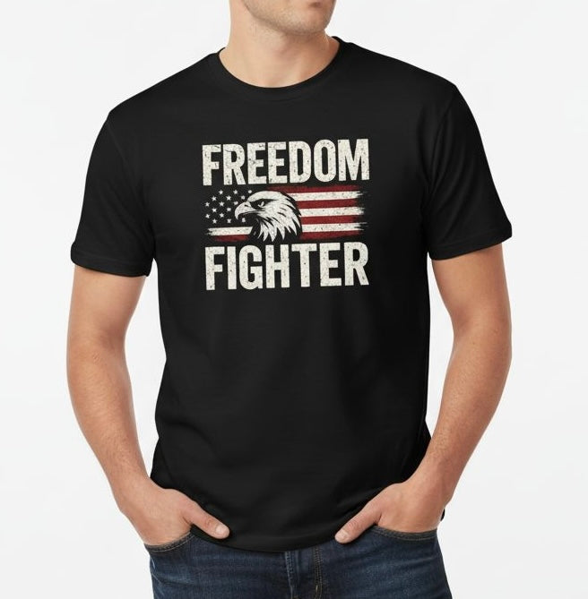 Freedom Fighter | T-Shirt | American Black Collection