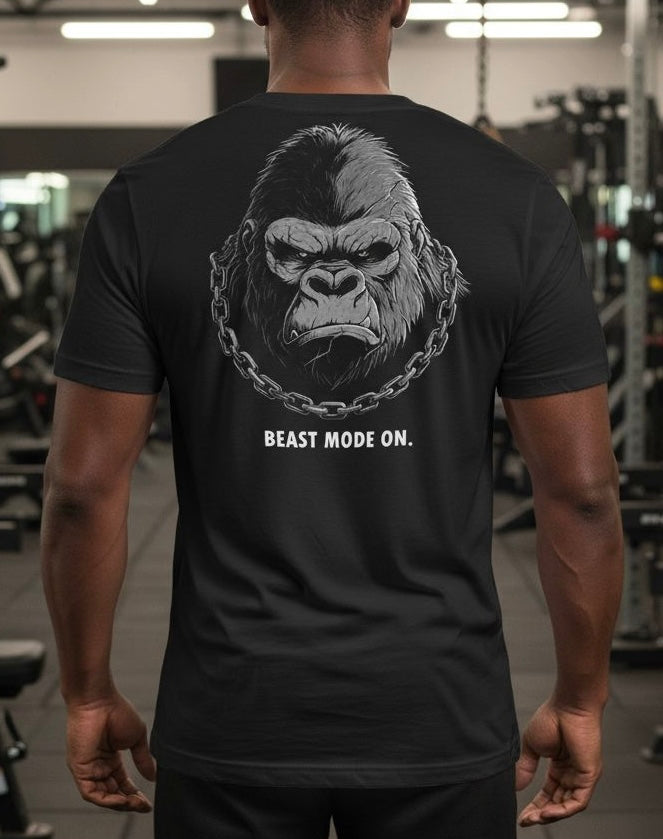Beast Mode ON | T-Shirt | Iron Will Collection