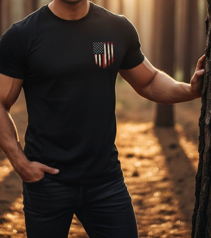 American Shield | T-Shirt | American Black Collection