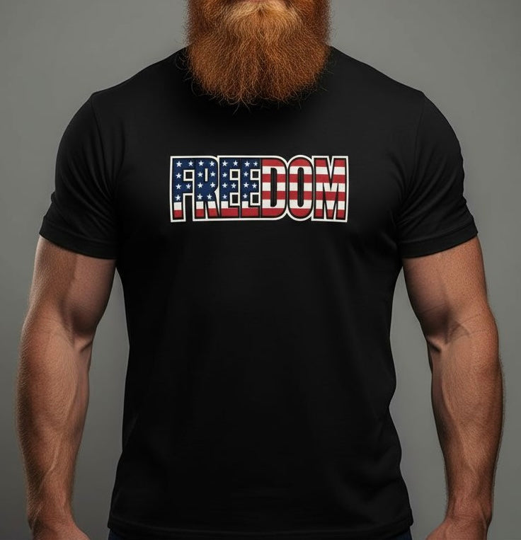 Freedom | T-Shirt | American Black Collection