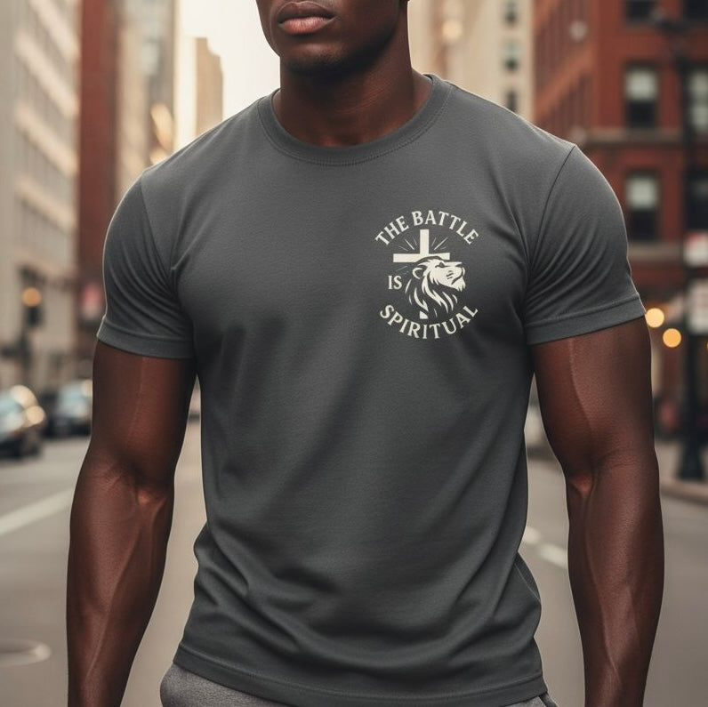 The Battle Is Spiritual - Walk by Faith | T-Shirt | Armor of God Collection