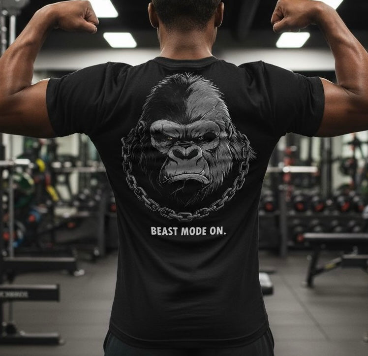 Beast Mode ON | T-Shirt | Iron Will Collection