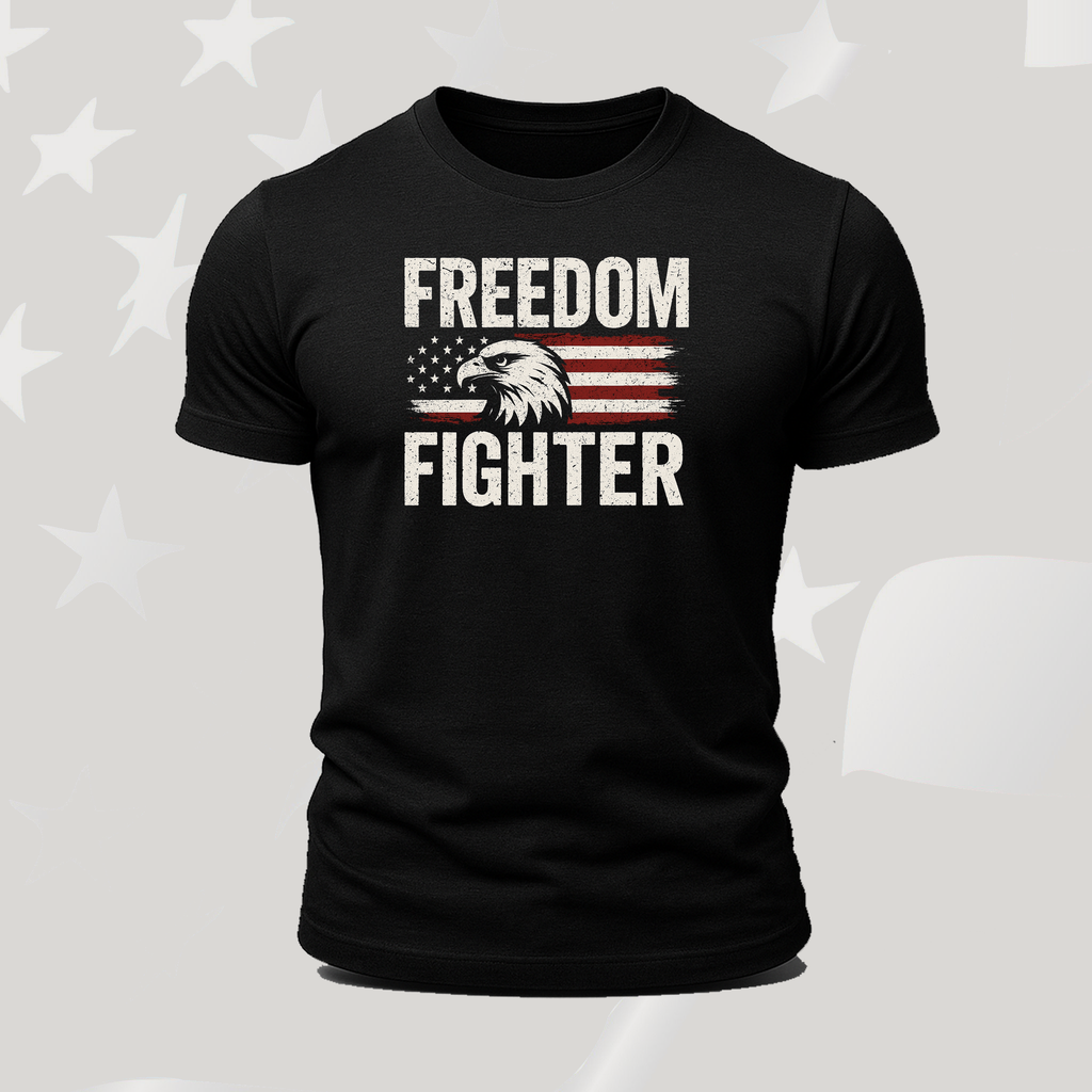 Freedom Fighter | T-Shirt | American Black Collection