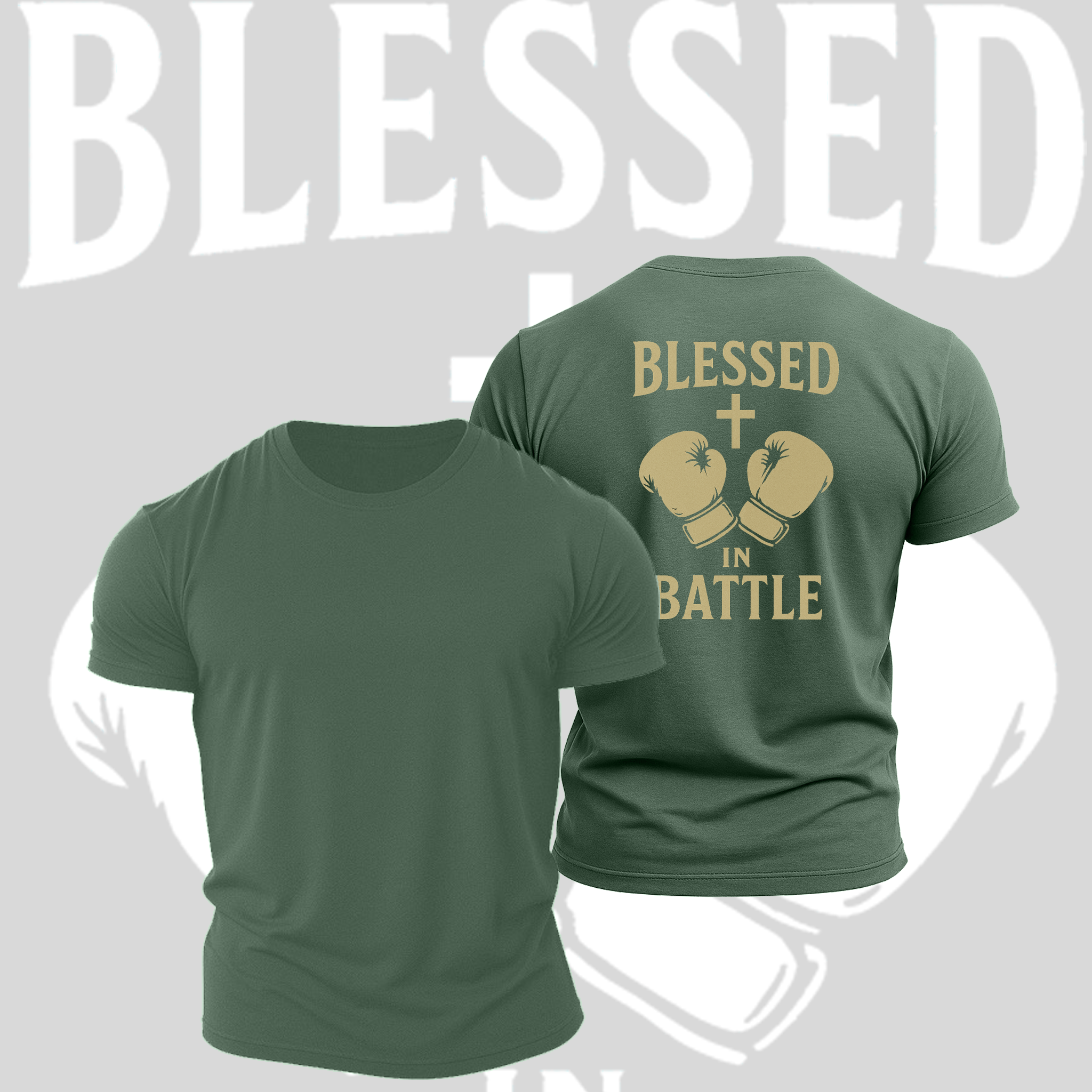 Blessed in Battle | T-Shirt | Armor of God Collection